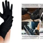 HYGOSTAR katoenen handschoen NERO, zwart, L