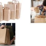 NATURE Star papieren draagtas Strong, 320 x 220 x 270 mm