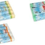 STARPAK afvalemmerzak HDPE, met trekband, 30 liter, rood