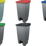 helit pedaalemmer ´the step chief´, 120 liter, groen