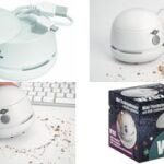 WEDO Mini-tafelstofzuiger W2D2, oplaadbaar, wit