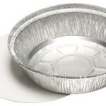 STARPAK aluminium bakje rond, met deksel, 1.000 ml