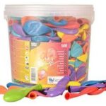 PAPSTAR luchtballonnen, kleuren assorti, 100 stuks