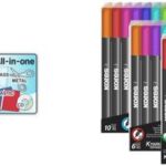 Kores Permanent-Marker 'K MARKER FINE', M, 10 stuks in etui
