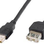 DIGITUS USB 2.0 verlengkabel, zwart, 3,0 m