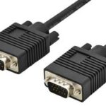 DIGITUS VGA-monitor-aansluitkabel, HD 15, zwart, 3,0 m