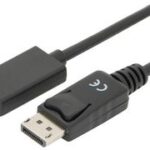 DIGITUS displayPort 1.2 adapterkabel, DP - HDMI-A, 3,0 m