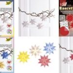 folia vouwbladen Bascetta-ster, 75 x 75 mm, wit, 115 g/m2, 128 vel