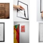 DURABLE magneetrand DURAFRAME WALLPAPER A4, zwart