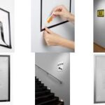 DURABLE magneetrand DURAFRAME WALLPAPER A3, metallic zilver