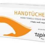 Tapira papieren handdoeken Plus, 250 x 330 mm, C-vouw, wit