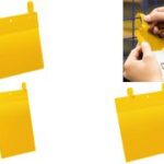 DURABLE gaasboxtas, met lussen, A4 staand, geel