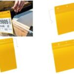 DURABLE draadbeugeltas, DIN A5 liggend, geel