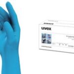 uvex eenmalige handschoen u-fit, blauw, grootte: XL