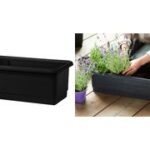 orthex plantenbak EPOQUE, breedte: 800 mm, zwart