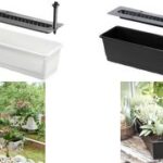 orthex plantenbak BALCONY, breedte: 750 mm, zwart