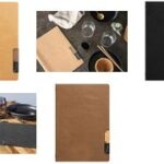 Securit menukaartmap 'Nature Collection', A5, beige