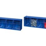 allit assortimentsbak / assortimentskastje VarioPlus ProFlip 6, blauw