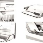Fellowes 3-in-1-multifunctioneel-inbindapparaat Lyra, wit/zilver
