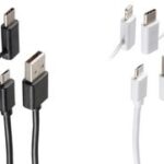 shiverpeaks BASIC-S data- en laadkabel 3in1, 2,0 m, zwart