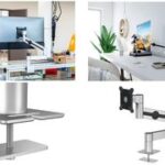 DURABLE monitorarm, voor 1 monitor, tafeldoorvoer