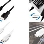 LogiLink USB 3.2 kabel, USB-A - USB-C stekker, 1,0 m, wit