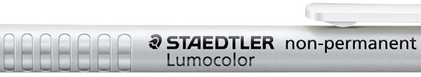 STAEDTLER Lumocolor non-permanent omnichrom 768N, wit