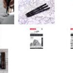 uni-ball fineliner PIN ASP009, set van 5