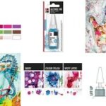 Marabu permanente inkt, Alcohol Ink, metallic-goud, 20 ml