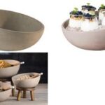 APS buffetschaal ELEMENT, Beton, 1,7 liter, grijs