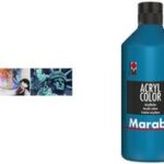 Marabu acrylverf Acryl Color, 500 ml, bladgroen 282