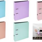 EXACOMPTA ordner Aquarel, DIN A4, 80 mm, kleuren assorti