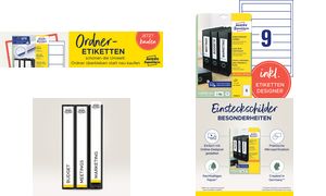 AVERY Rugetiketten 54x190mm wit 125 st