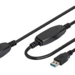 DIGITUS actieve USB 3.0 verlengkabel, 20,0 m