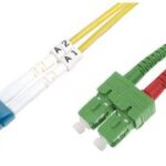 DIGITUS LWL patchkabel, LC-Duplex - SC-Duplex, OS2, 1,0 m