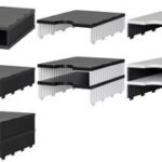 styro opbouweenheid styrodoc uno, 2 vakken, zwart/zwart