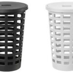 plast team wasmand BOSTON, 54 liter, rond, zwart