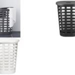 plast team wasmand BOSTON, 54 liter, ovaal, wit