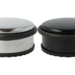 WESTCOTT deurstopper, van roestvrij staal, zilver