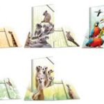 HERMA hoekspanmap exotische dieren, A3, Giraffenvrienden