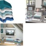 CEP brievenbakje Riviera, DIN A4, 5 stuks, kleuren assorti