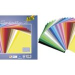 folia gekleurd papier, (B)350 x (H)500 mm, 130 g/m2, assorti