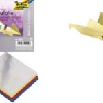 folia Alu-vouwbladen, 200 x 200 mm, 50 vel, kleuren assorti