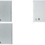 EXACOMPTA kunststof tabbladen, A-Z, DIN A4, 26-delig