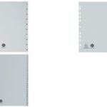 EXACOMPTA kunststof-tabbladen, cijfers, DIN A4, 15-delig