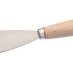 WESTEX ontroestingsspatel, houten greep, 70 mm