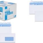 GPV envelop, 110x220 mm, wit, z. venster, zelfkl., 100 g/m2, 200 st