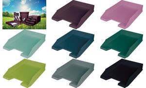 helit brievenbakje 'the green staff', DIN A4, rood