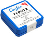Läufer Typutz reiniger voor stempels en schrijfmachineletters, in hersluitbaar doosje