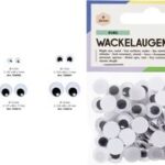 folia wiebelogen, rond, 14 mm, niet zelfklevend, wit